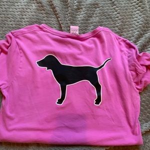 Victoria’s Secret pink T-shirt